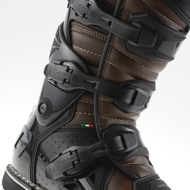 GAERNE GAERNE MX FASTBACK BLACK-BROWN/SIZE: 44.5 2197-013-44_5