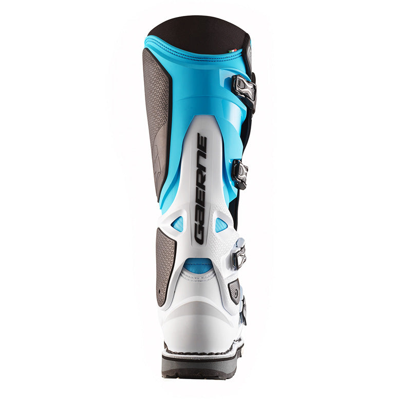 GAERNE SG-22 MX BOOTS - WHITE/BLACK/LIGHT BLUE (44) 2262-003-44