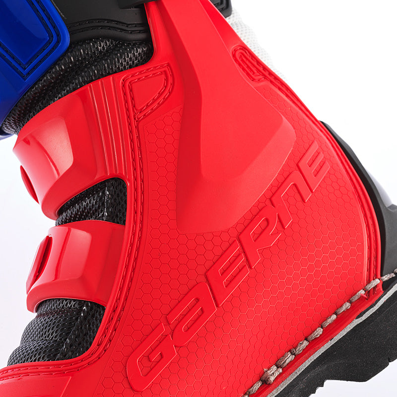 GAERNE GX-J JUNIOR MX BOOTS - RED/WHITE/BLUE (39) 2169-015-39