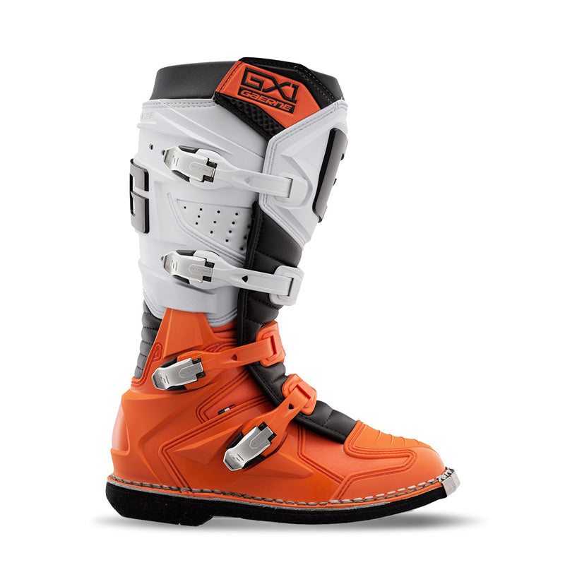 GAERNE GX-1 MX BOOTS - ORANGE/WHITE (44) 2192-028-44
