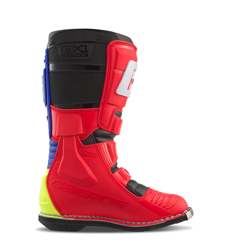 GAERNE GX-1 MX BOOTS - RED/MULTI (44) 2192-035-44