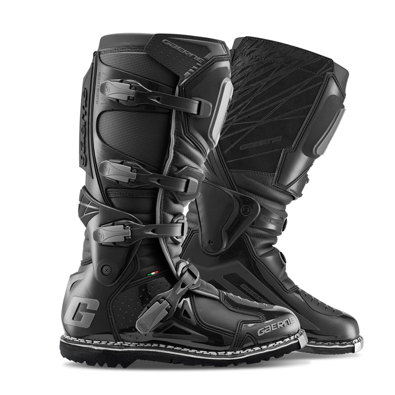 GAERNE GAERNE MX FASTBACK MIDNIGHT BLACK ENDURO SIZE: 44 2197-011-44