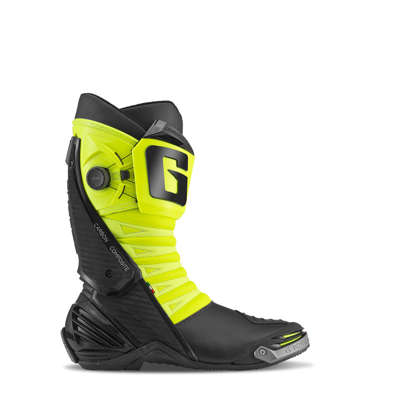 GAERNE GP1 LS BOOTS - BLACK/FLUO YELLOW - 44 2460-019-44