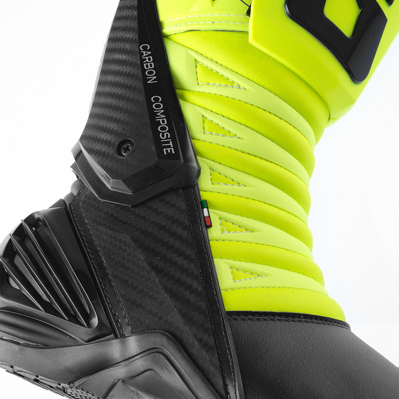 GAERNE GP1 LS BOOTS - BLACK/FLUO YELLOW - 44 2460-019-44