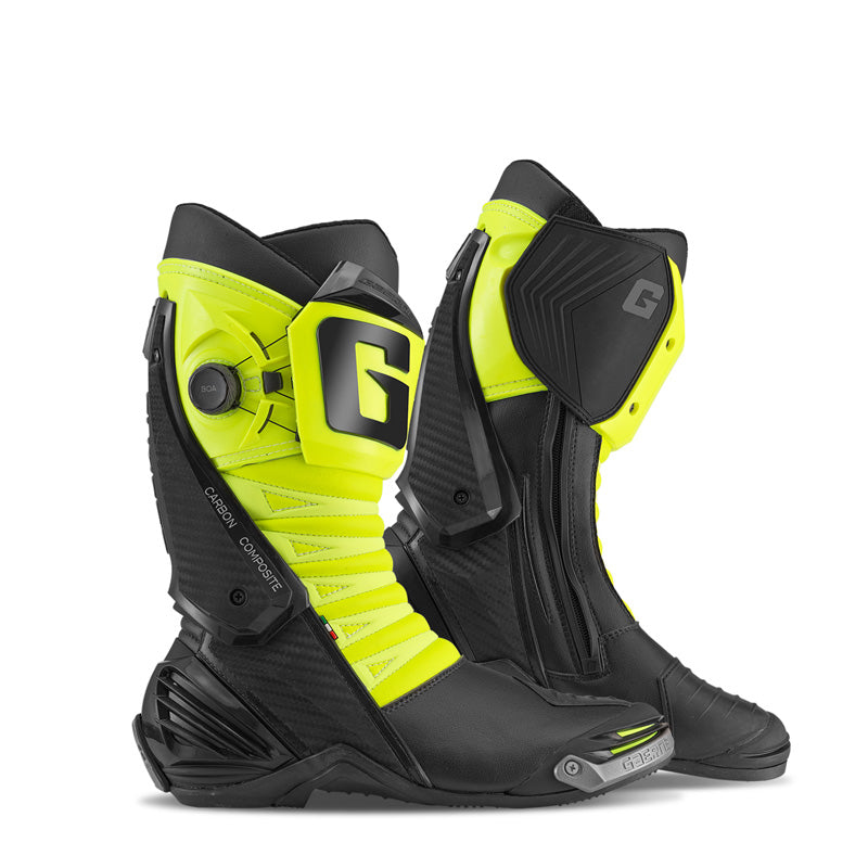 GAERNE GP1 LS BOOTS - BLACK/FLUO YELLOW - 44 2460-019-44