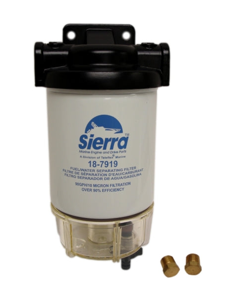 SIERRA FUEL WATER SEPARATOR SET W/BOWL SIERRA 18-7932-1