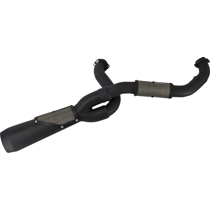 TRASK 2-INTO-1 BIG SEXY EXHAUST SYSTEM - BLACK TM-5131BK