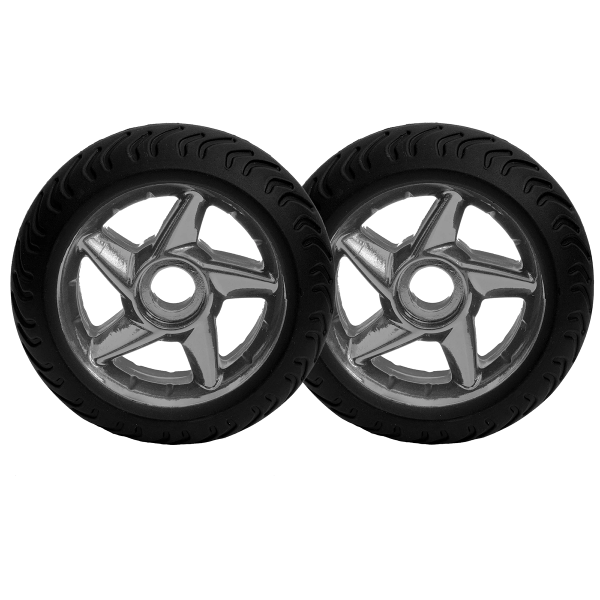 OGIO REPLACEMENT WHEEL SET SILVER/BLK 801003.999