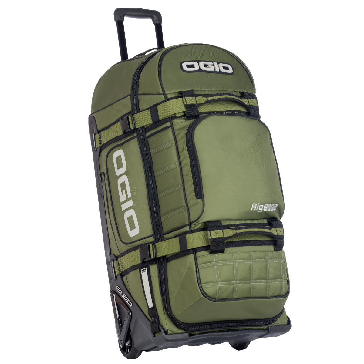 OGIO RIG 9800 WHEELED BAG GREEN 801000.04