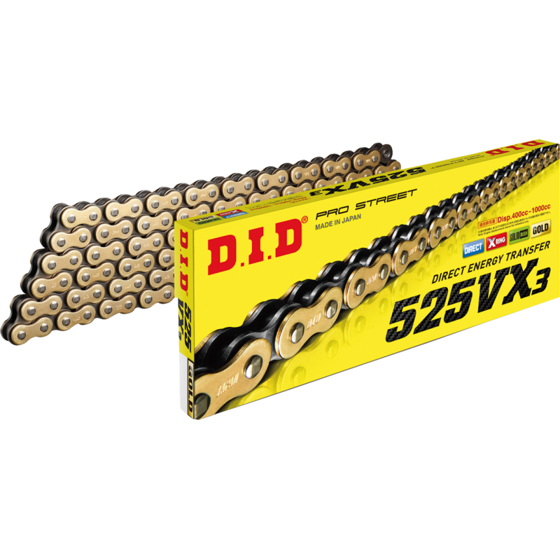 DID 525VX3 X 110 G DID CHAIN 525VX3GX110ZB