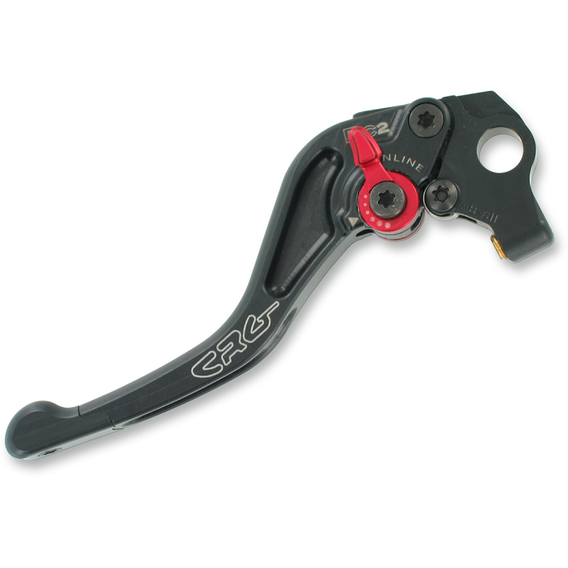 CRG CLUTCH LEVER RC2 SHORT BLACK 2AB-611-H-B