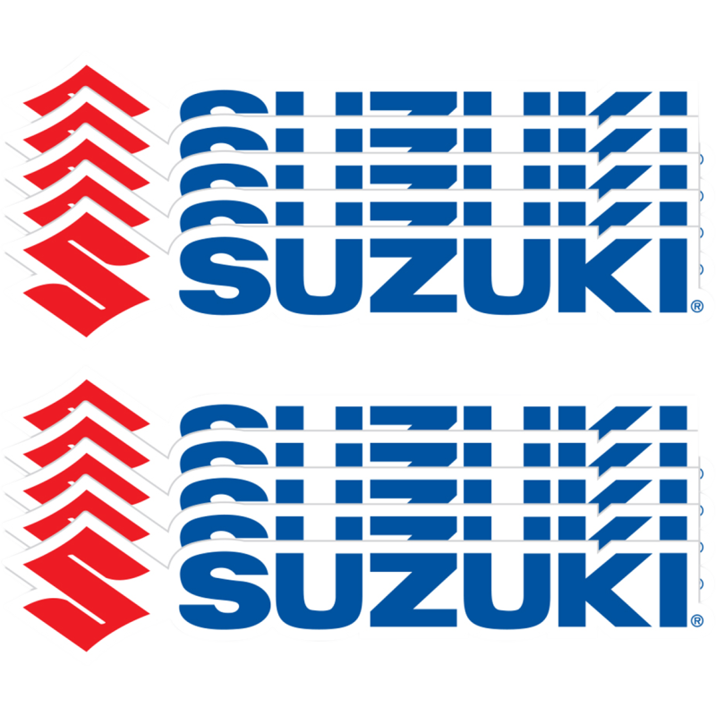 D'COR VISUALS DCOR 6" SUZ DECAL 10PK 40-40-107