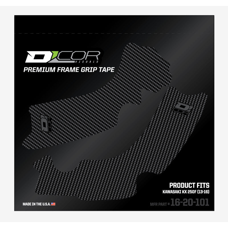 D'COR VISUALS FRAME GRIP TAPE GRY KAW KX250F 13-16 16-20-101