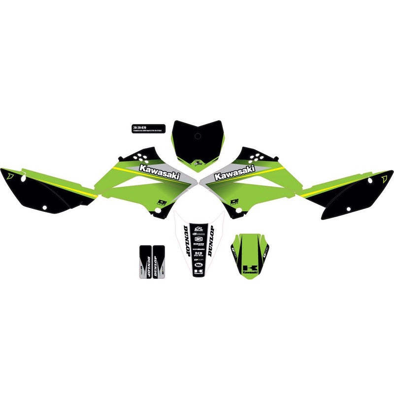 D'COR VISUALS COMP KIT COR9 KLX110 10-25 20-20-070