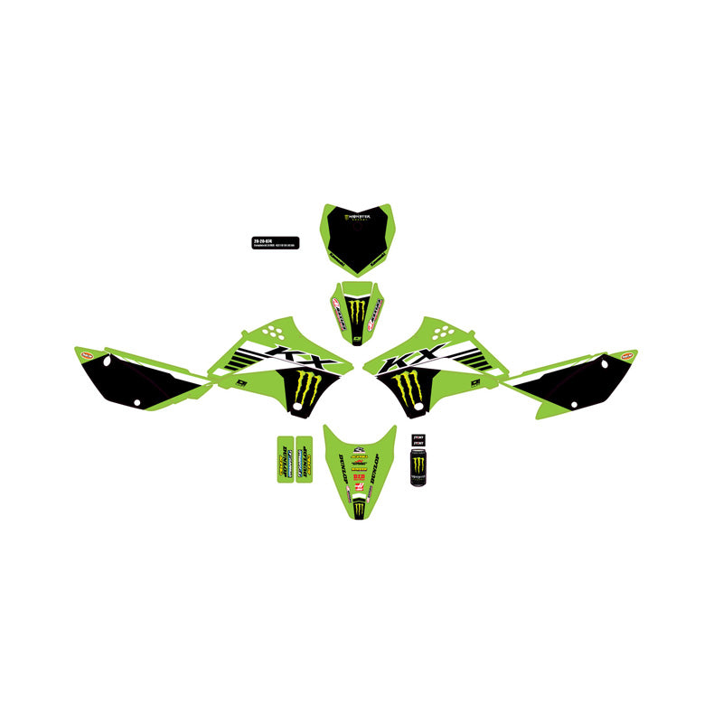 D'COR VISUALS GRAPHIC KIT 24 MEK KLX 110 10-24 20-20-074