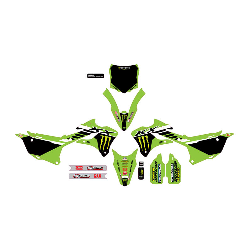 D'COR VISUALS GRAPHIC KIT 24 MEK KLX 85/112 22-24 20-20-144