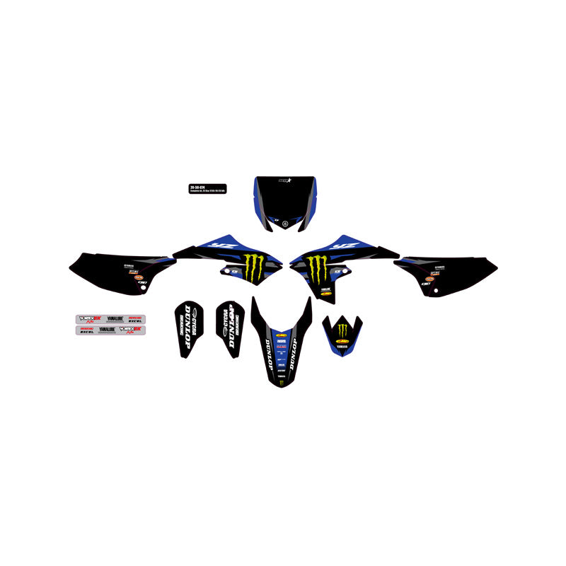 D'COR VISUALS COMP. KIT MONSTER ENERGY YZ 65 16-24 20-50-074