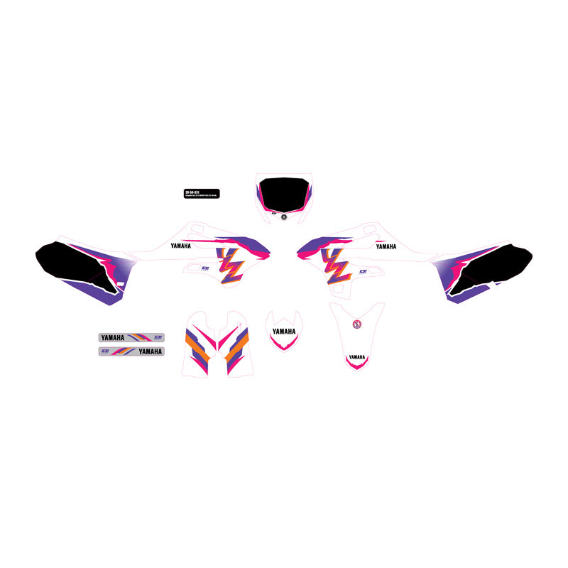 D'COR VISUALS COMP. KIT YZ RETRO 93 YZ 85 22-24 20-50-331