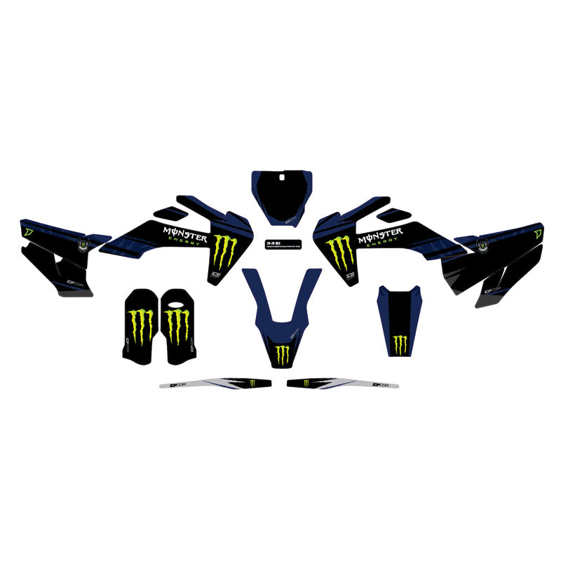 D'COR VISUALS COMP. KIT MONSTER ENERGY FC450FE 18.5-19 20-70-103