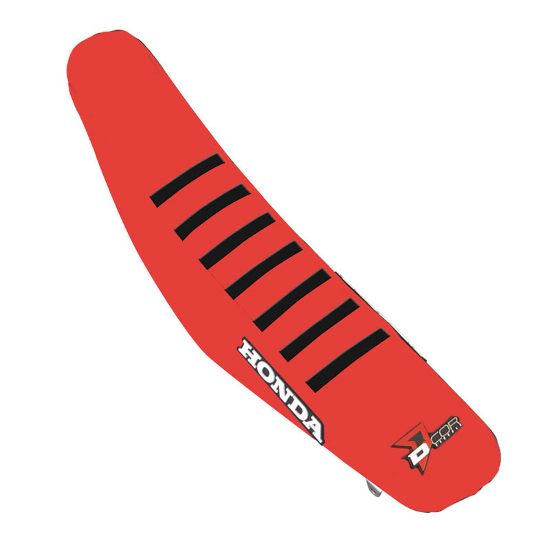 D'COR VISUALS SEAT COVER RED BLK HON CRF250(14-17)450(13-16) 30-10-463