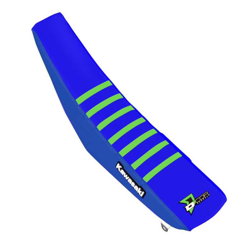 D'COR VISUALS SEAT COVER BLU GRN KAW KX250(17-20) 450(16-18) 30-20-463