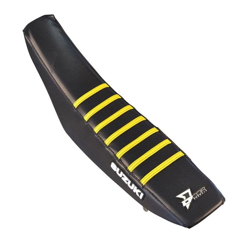 D'COR VISUALS SEAT COVER BK/YEL RM 125/250 (01-08) 30-40-126