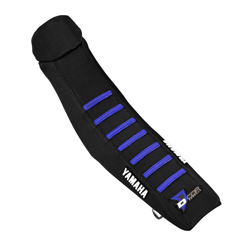 D'COR VISUALS SEAT COVER BLK W/BLU YAM YZ 125/250 (02-21) 30-50-126
