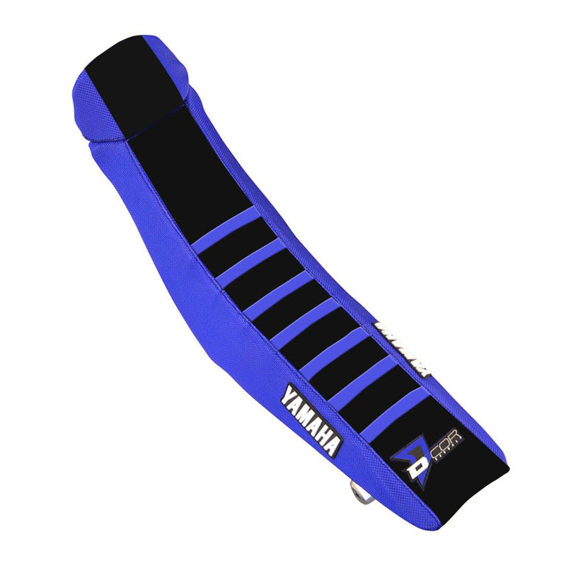 D'COR VISUALS SEAT COVER BLU/BLK BLU YAM YZ 125/250 (02-21) 30-50-133