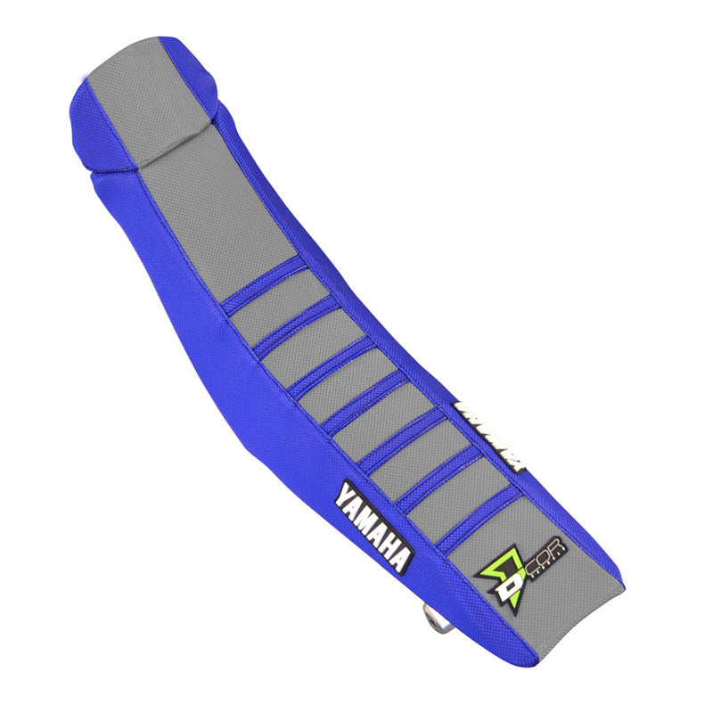 D'COR VISUALS SEAT COVER BLU/GRY/BLU YAM YZF250(14-18)450(14-17) 30-50-455