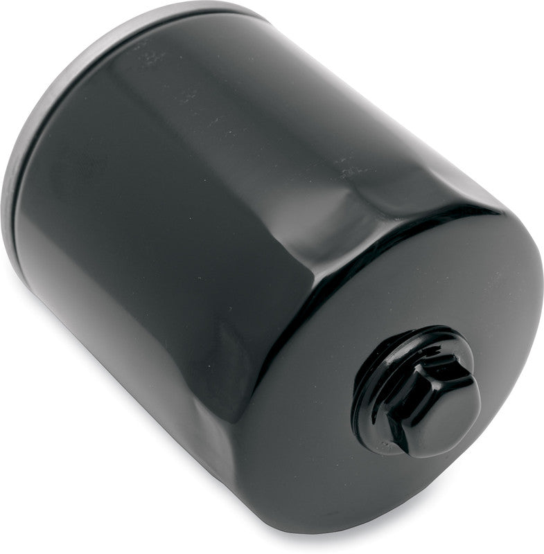 DRAG SPECIALTIES 99-17 T/C 17-UP MIL 8 BLK W/NUT OIL FILTER 0712-0021