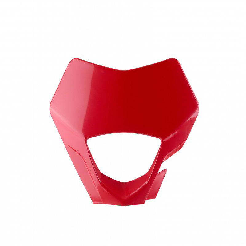 POLISPORT HEADLIGHT MASK RED GG EECF/EX/EXF (21+ VG 78365410