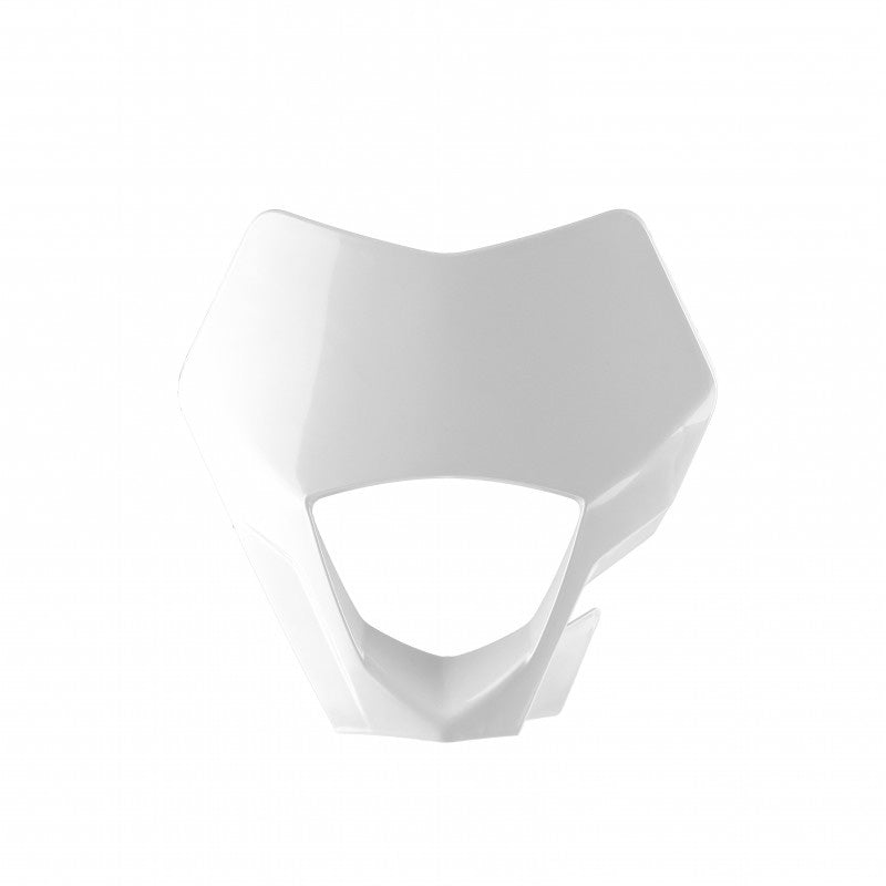 POLISPORT HEADLIGHT MASK WH GG EECF/EX/EXF (21+ VG 78365411