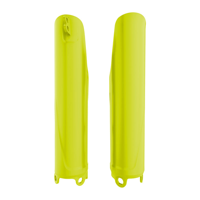 POLISPORT FORK GUARDS CRF250R/450R 19- FLO YELLOW 8351900004