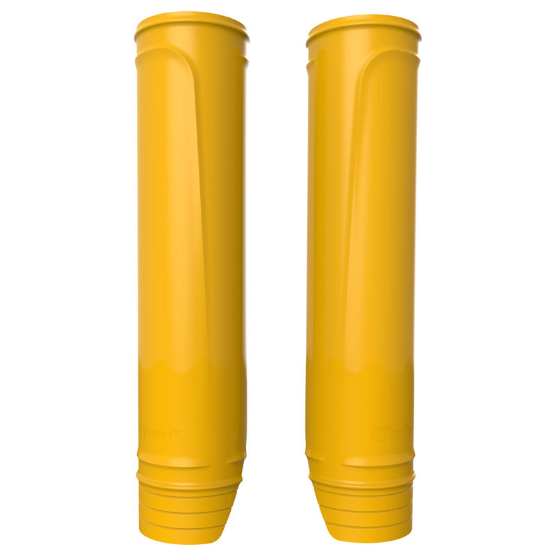 POLISPORT UPPER FORK GUARDS  YELLOW RM01 8463500007