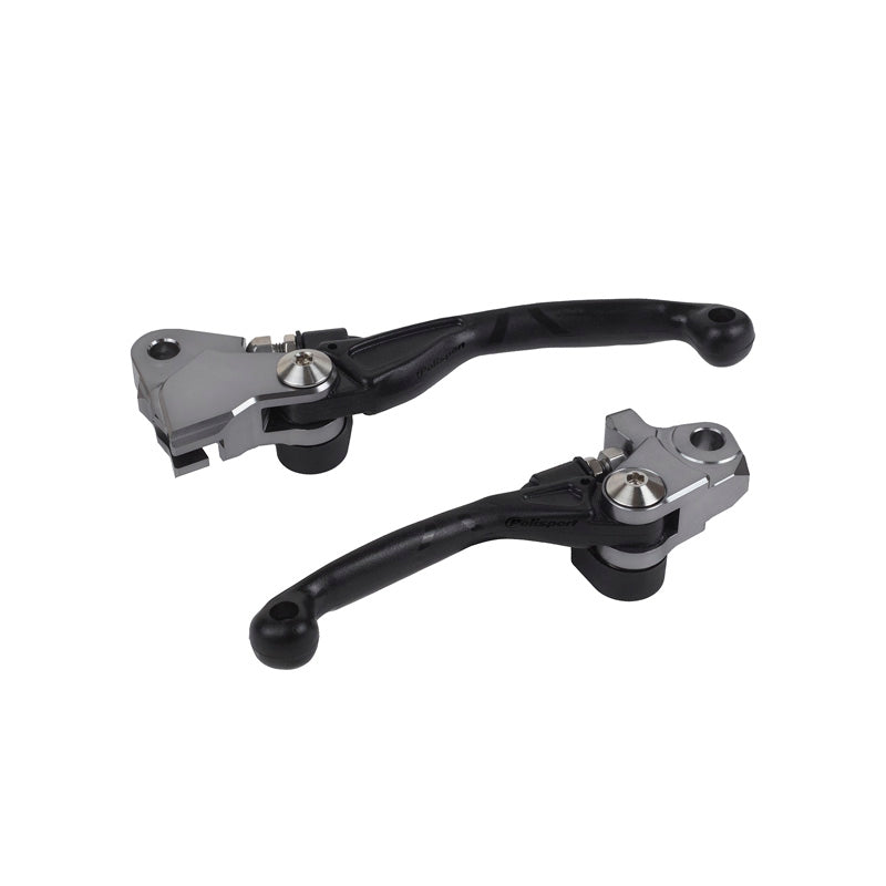 POLISPORT BLACK  PIVOT LEVER SET KX450 19-22 BK -102734572