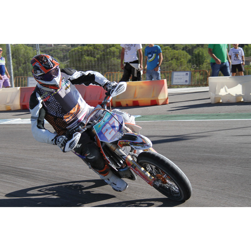 POLISPORT FR. FENDER SUPER MOTARD WHITE. 8562100005