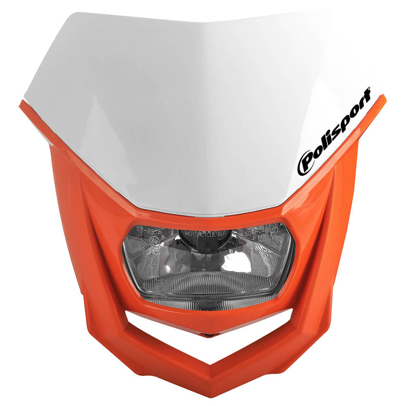 POLISPORT HALO HEADLIGHT  WH/ORAN 67465446