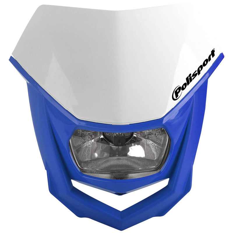 POLISPORT HALO HEADLIGHT  WH/BLUE 67465447