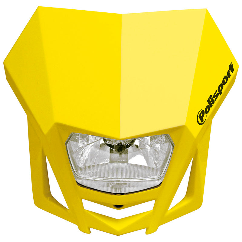 POLISPORT HEADLIGHT LMX  YELLOW 67665411