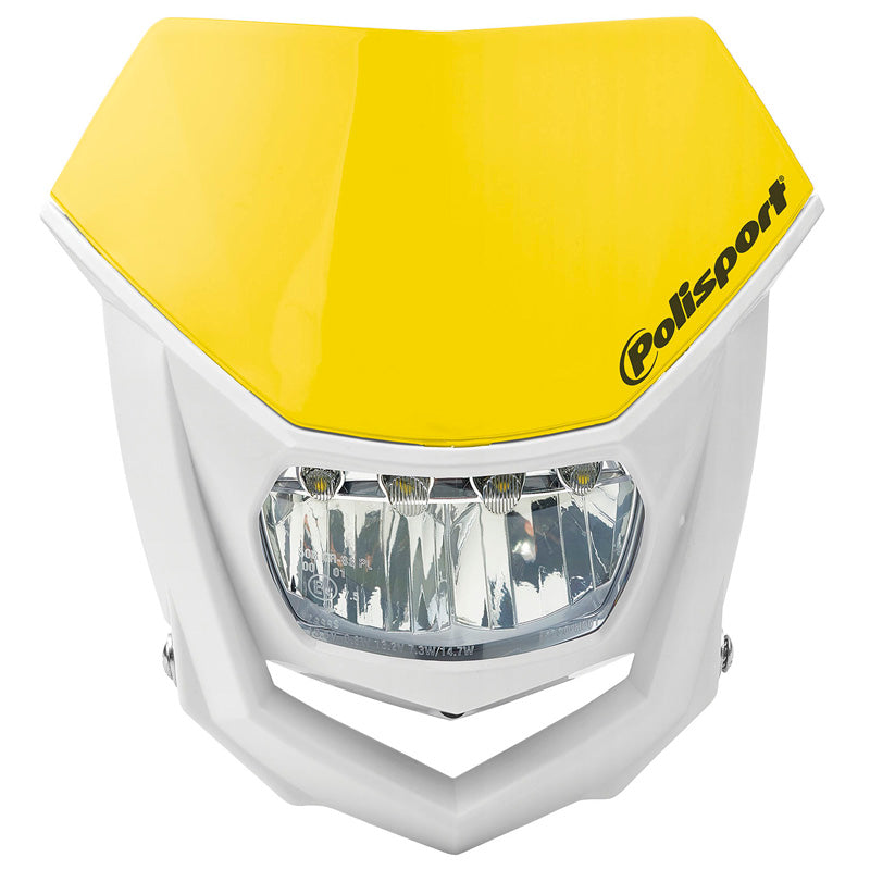 POLISPORT HALO HEADLIGHT LED  YELLOW 77165411