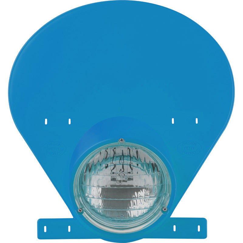 POLISPORT HEADLIGHT NUMB PL (HAL) BULTACO BLUE 8667500002