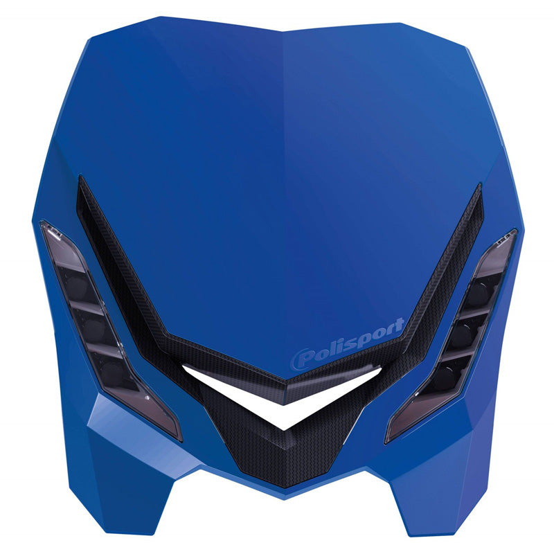 POLISPORT HEADLIGHT E-BLAZE   BLUE/BLK 80865411