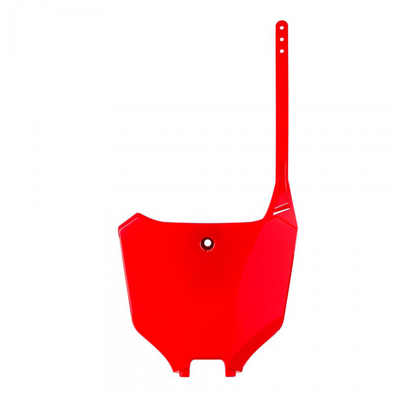POLISPORT RESTY NUM PLATE RED HON CR125/250(02-07) CRF(21) 90665409
