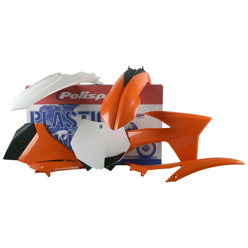 POLISPORT STD KIT MX ORAN/BLK KTM SX(12) 90408