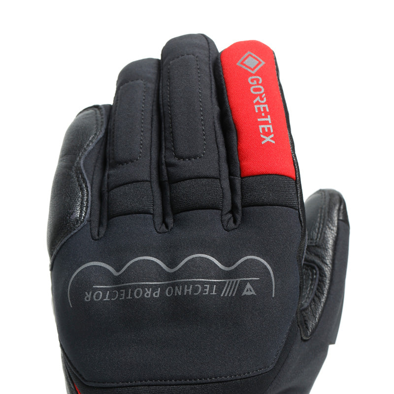 DAINESE THUNDER GORE-TEX GLOVES BLACK/RED 1815919-606-XL