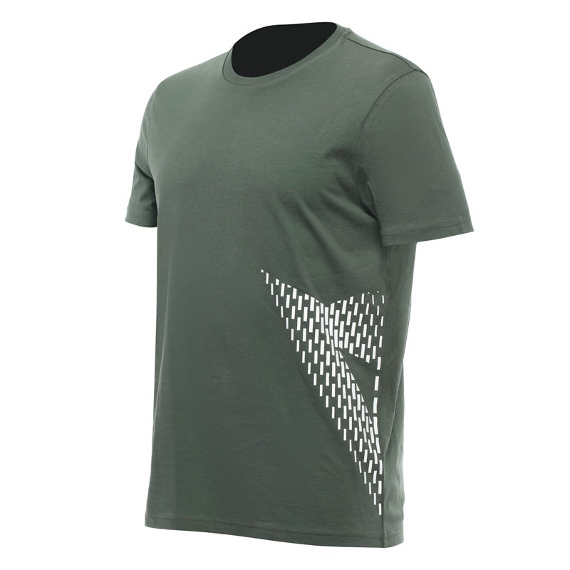 DAINESE DAINESE T-SHIRT BIG LOGO CLIMBING-IVY/WHT S 1896885-79H-S