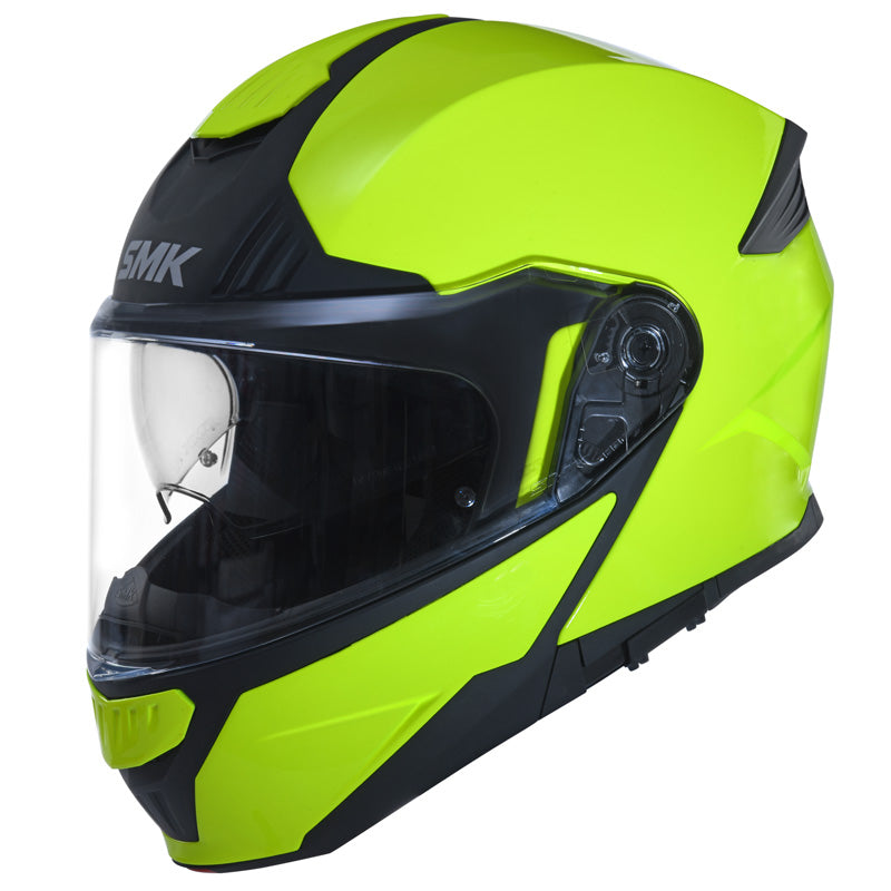 SMK HELMETS (M) GULLWING HIGH VIS YEL DOT ECE MD 1000031053