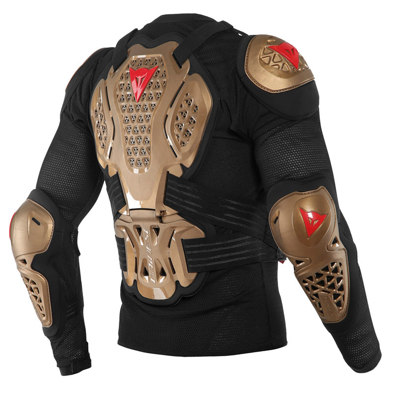 DAINESE MX2 SAFETY JACKET GOLD/BLACK L 1876178-Z33-L