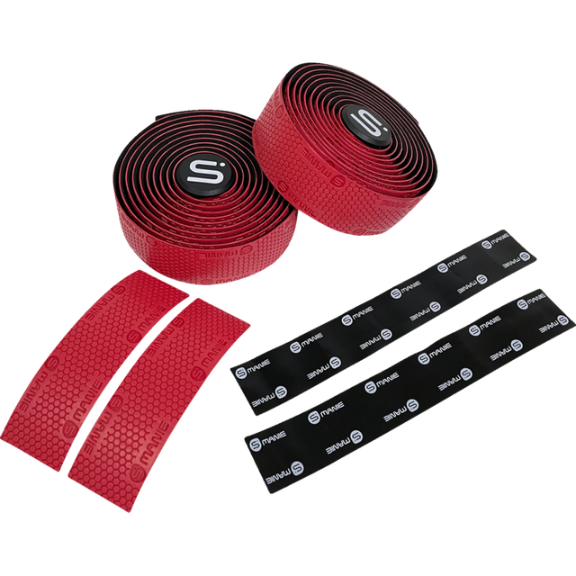 SMANIE SEATS ELITE BAR TAPE RED A00000100039