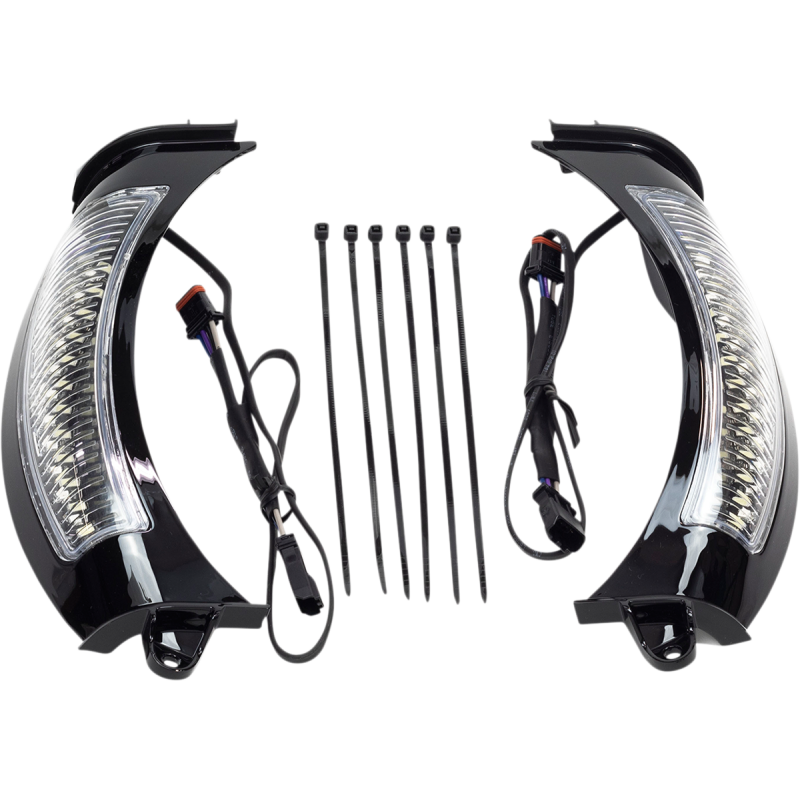 CIRO LLC 15-19 FLTRX LIGHT BEZEL FANG  GL/BLK 45251